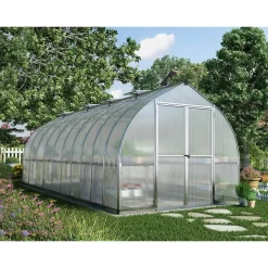 Palram 8 X 20 Silver Canopia Bella Greenhouse -Garden Tool Store 12806788 3924833197937483