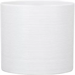 White Plant Pot - 19cm