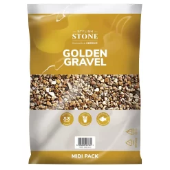 Stylish Stone Golden Gravel - Midi Pack - 9kg -Garden Tool Store 12808146 1904902947173521