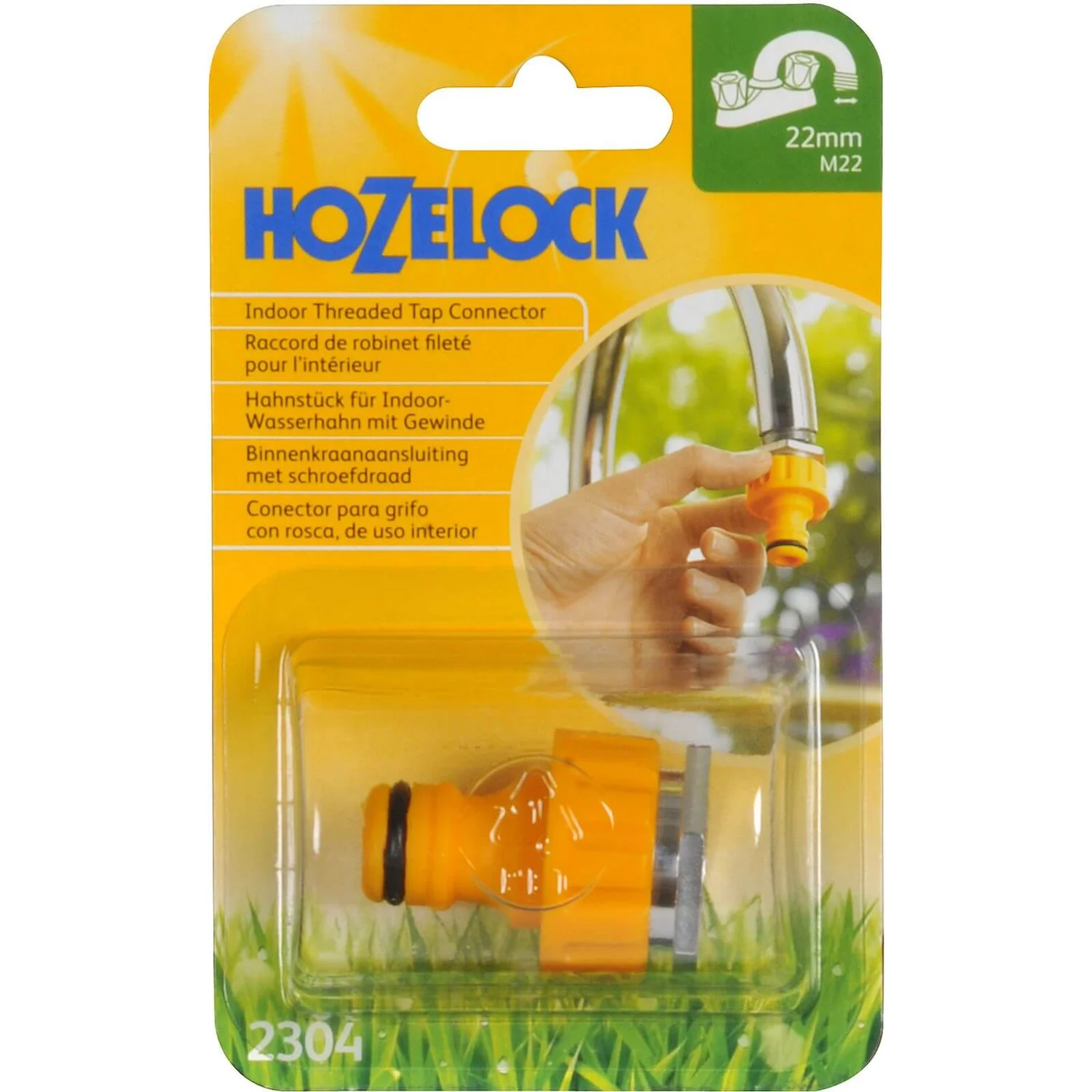 Hozelock Indoor Threaded Tap - Female 3 Hozelock Indoor Threaded Tap - Female - Image 3