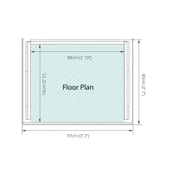 Mercia Single Log Store 19 Mercia Single Log Store -Garden Tool Store 12809293 1385011214986614