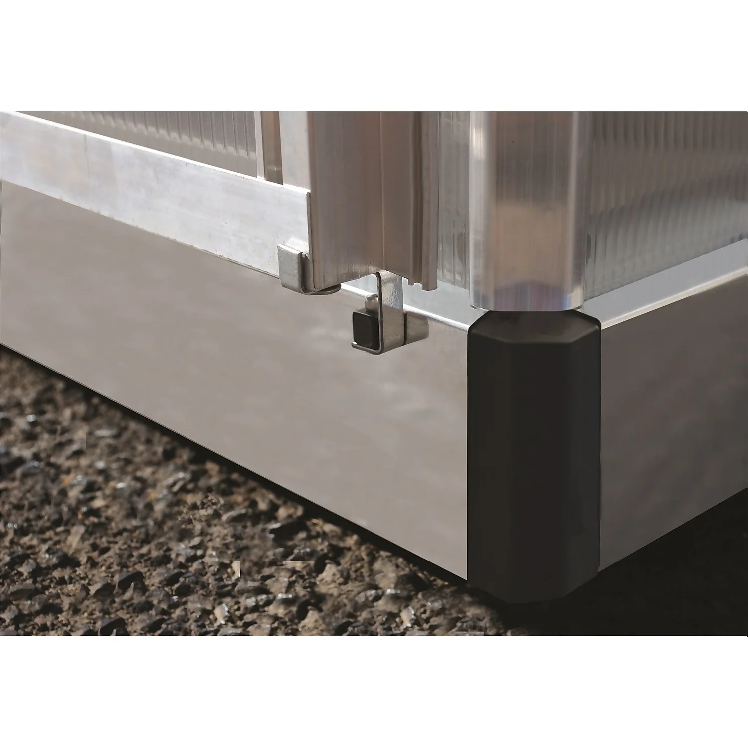 Palram 6 X 4ft Canopia Mythos Greenhouse - Silver 7 Palram 6 X 4ft Canopia Mythos Greenhouse - Silver - Image 7