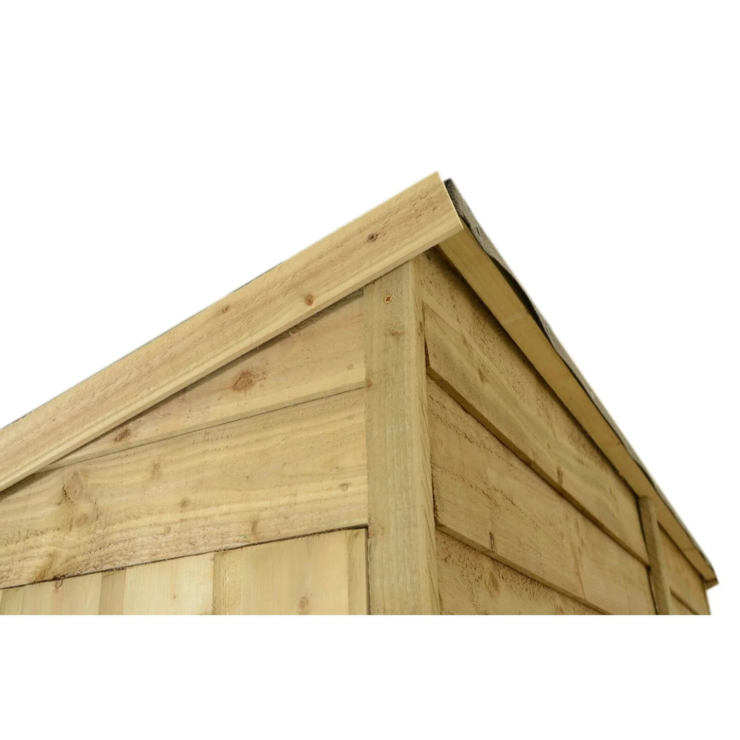 6x3ft Forest Overlap Pent Wooden Shed 4 6x3ft Forest Overlap Pent Wooden Shed - Image 4