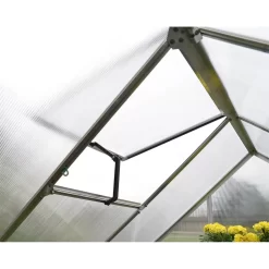 Palram 6 X 10ft Canopia Mythos Greenhouse - Silver 15 Palram 6 X 10ft Canopia Mythos Greenhouse - Silver -Garden Tool Store 12810855 1884833196336626
