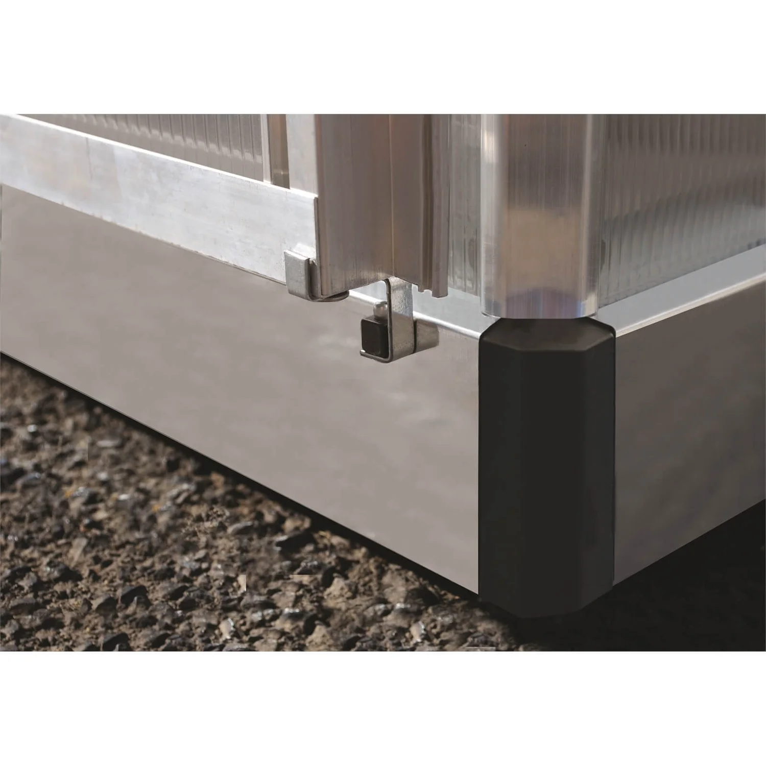 Palram 6 X 10ft Canopia Mythos Greenhouse - Silver 6 Palram 6 X 10ft Canopia Mythos Greenhouse - Silver - Image 6