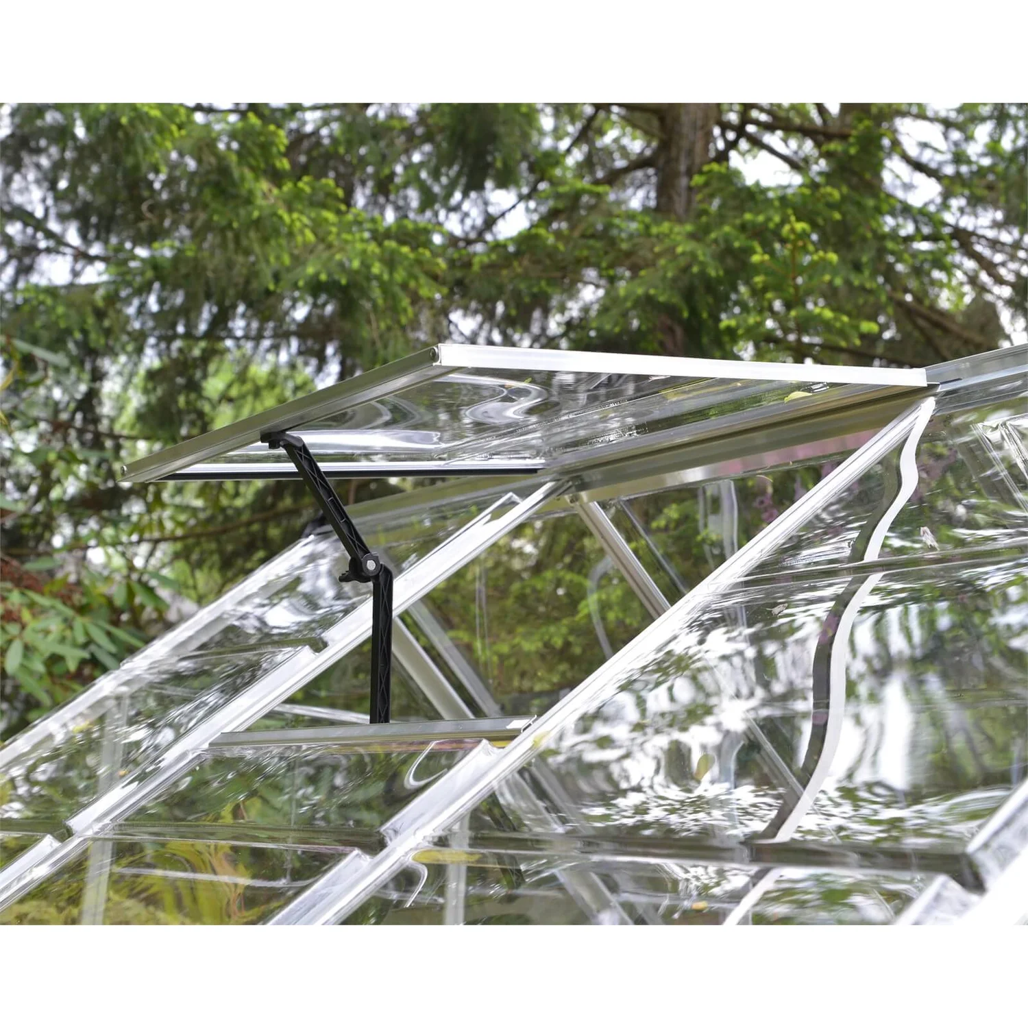Palram 6 X 14ft Canopia Harmony Greenhouse - Silver 6 Palram 6 X 14ft Canopia Harmony Greenhouse - Silver - Image 6