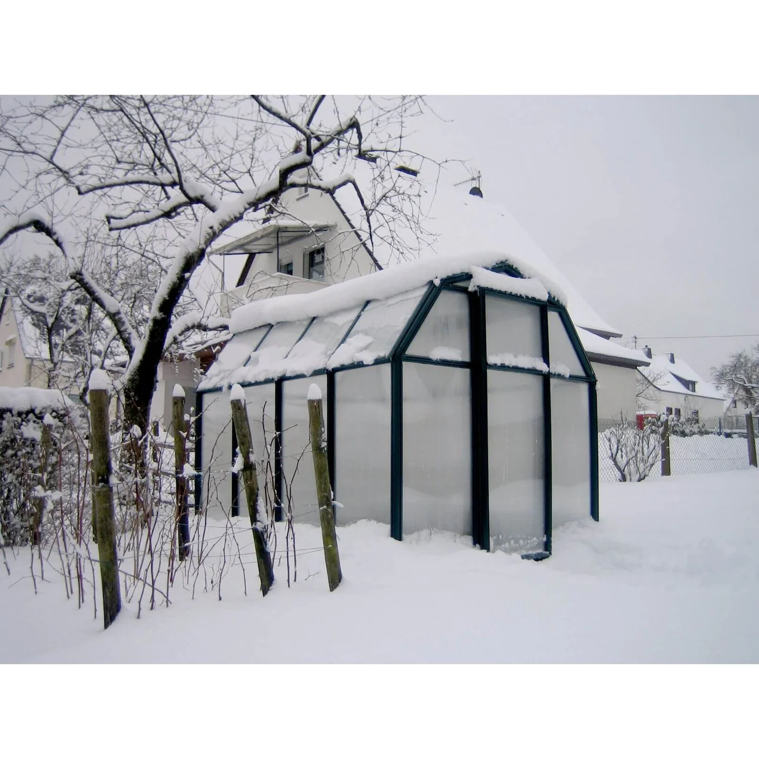 Palram 6 X 8ft Canopia Eco Grow Greenhouse - Green 9 Palram 6 X 8ft Canopia Eco Grow Greenhouse - Green - Image 9