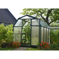 Palram 6 X 8ft Canopia Eco Grow Greenhouse - Green 13 Palram 6 X 8ft Canopia Eco Grow Greenhouse - Green -Garden Tool Store 12810861 1494833198561438