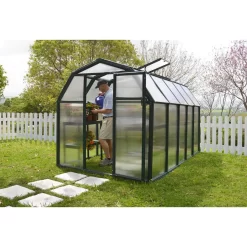 Palram 6 X 10ft Canopia Eco Grow Greenhouse - Green 11 Palram 6 X 10ft Canopia Eco Grow Greenhouse - Green -Garden Tool Store 12810957 1314833194639136
