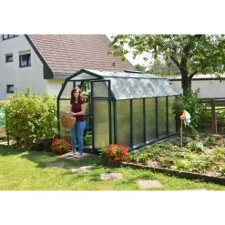 Palram 6 X 10ft Canopia Eco Grow Greenhouse - Green 12 Palram 6 X 10ft Canopia Eco Grow Greenhouse - Green -Garden Tool Store 12810957 3944833194707002