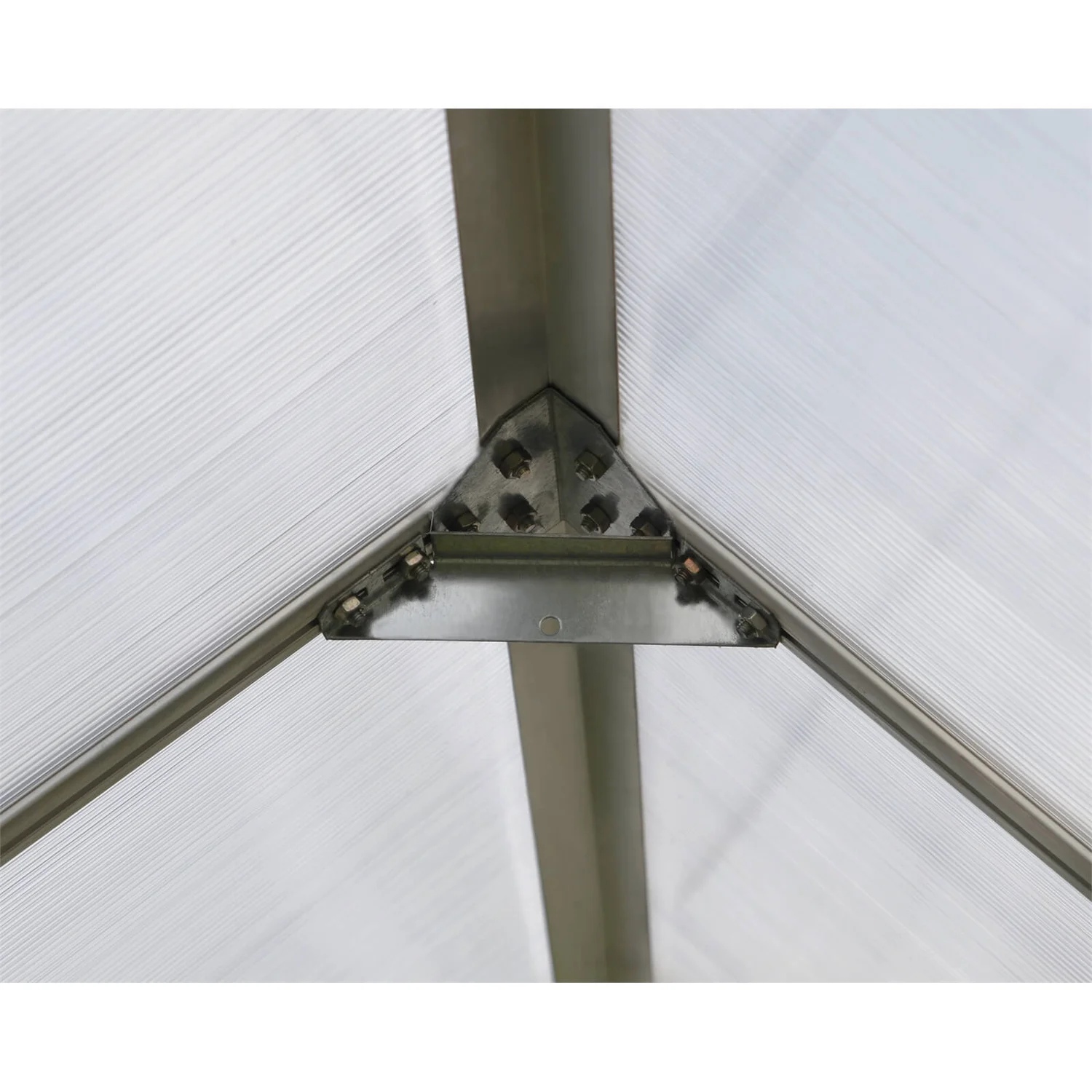 Palram 8 X 12ft Canopia Essence Greenhouse - Silver 7 Palram 8 X 12ft Canopia Essence Greenhouse - Silver - Image 7