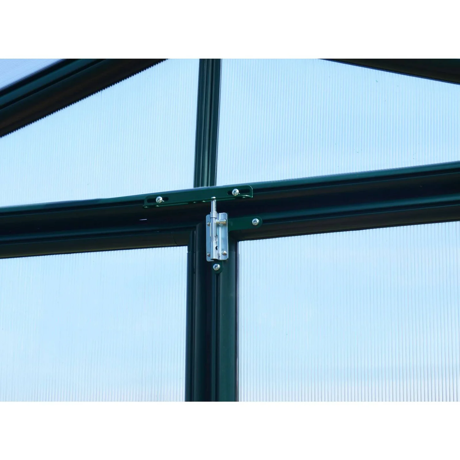 Palram 8X8Canopia Hobby Gardener Greenhouse - Green 7 Palram 8X8Canopia Hobby Gardener Greenhouse - Green - Image 7