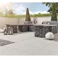 Stylish Stone Granite Paving 400 X 400mm - Light Grey (Full Pack) 7 Stylish Stone Granite Paving 400 X 400mm - Light Grey (Full Pack) -Garden Tool Store 12814781 1504847701281435