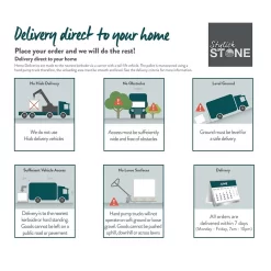 Stylish Stone Granite Paving 400 X 400mm - Light Grey (Full Pack) 9 Stylish Stone Granite Paving 400 X 400mm - Light Grey (Full Pack) -Garden Tool Store 12814781 2854847701296348