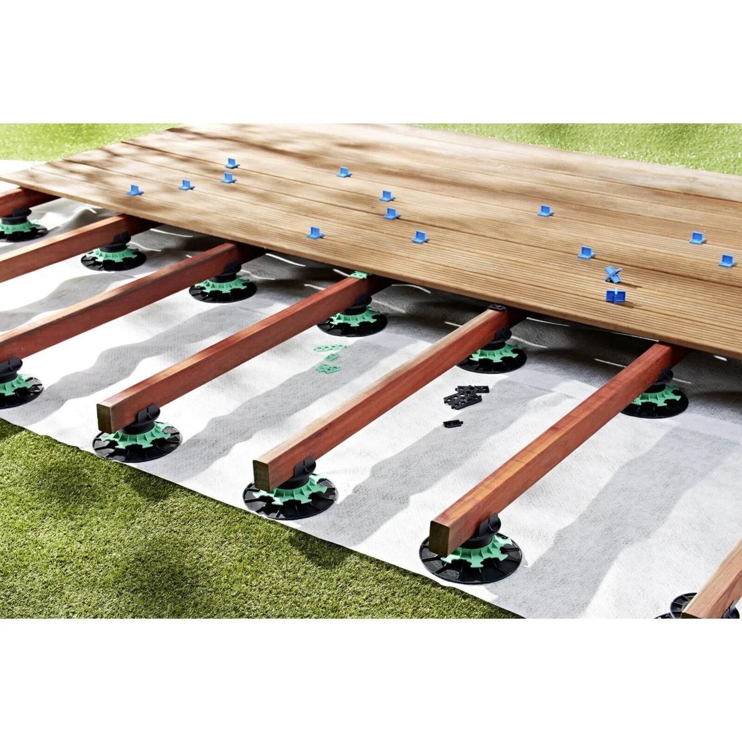 Jouplast Adjustable Decking Riser - Pack Of 10 6 Jouplast Adjustable Decking Riser - Pack Of 10 - Image 6