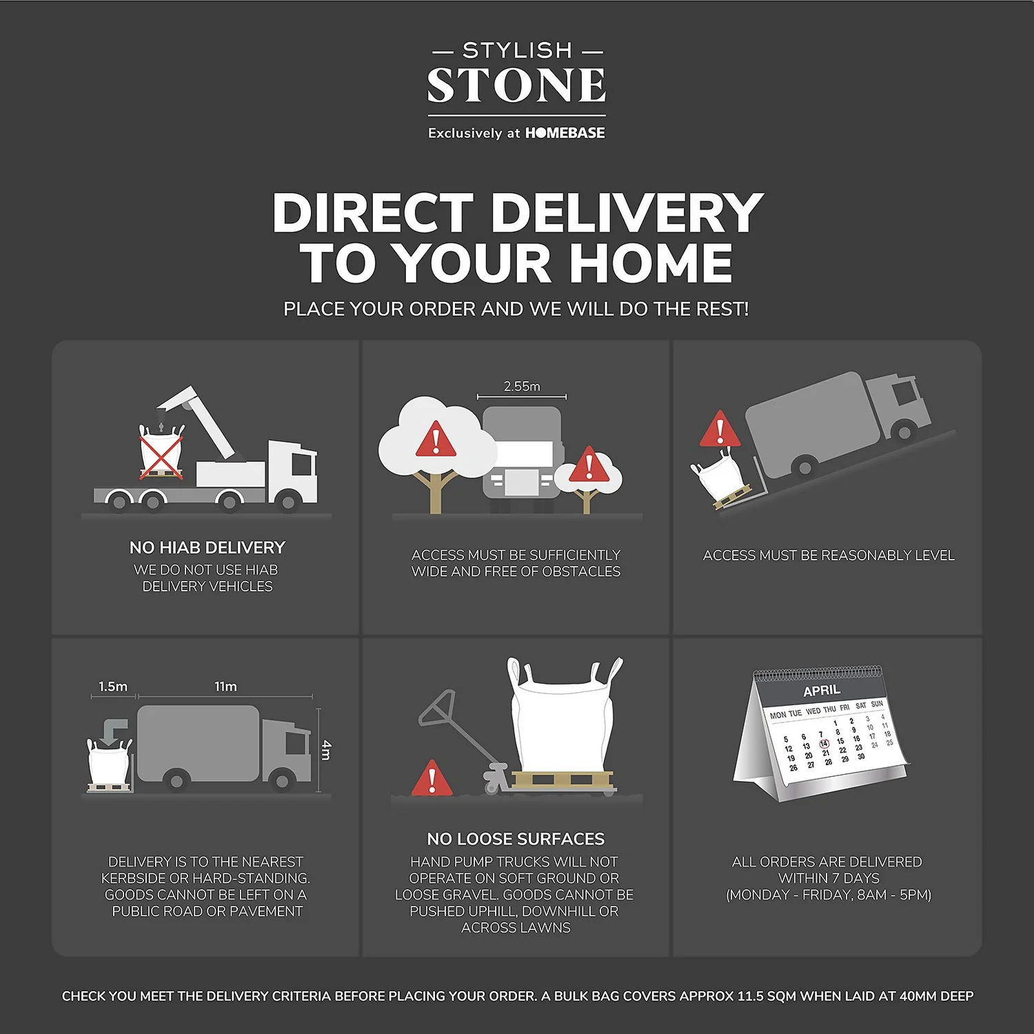 Stylish Stone Blue Slate 40mm - Bulk Bag 750 Kg 4 Stylish Stone Blue Slate 40mm - Bulk Bag 750 Kg - Image 4