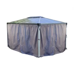 Palram - Canopia Martinique 4300 Garden Gazebo Curtain Set -Garden Tool Store 12817222 1564843390151520
