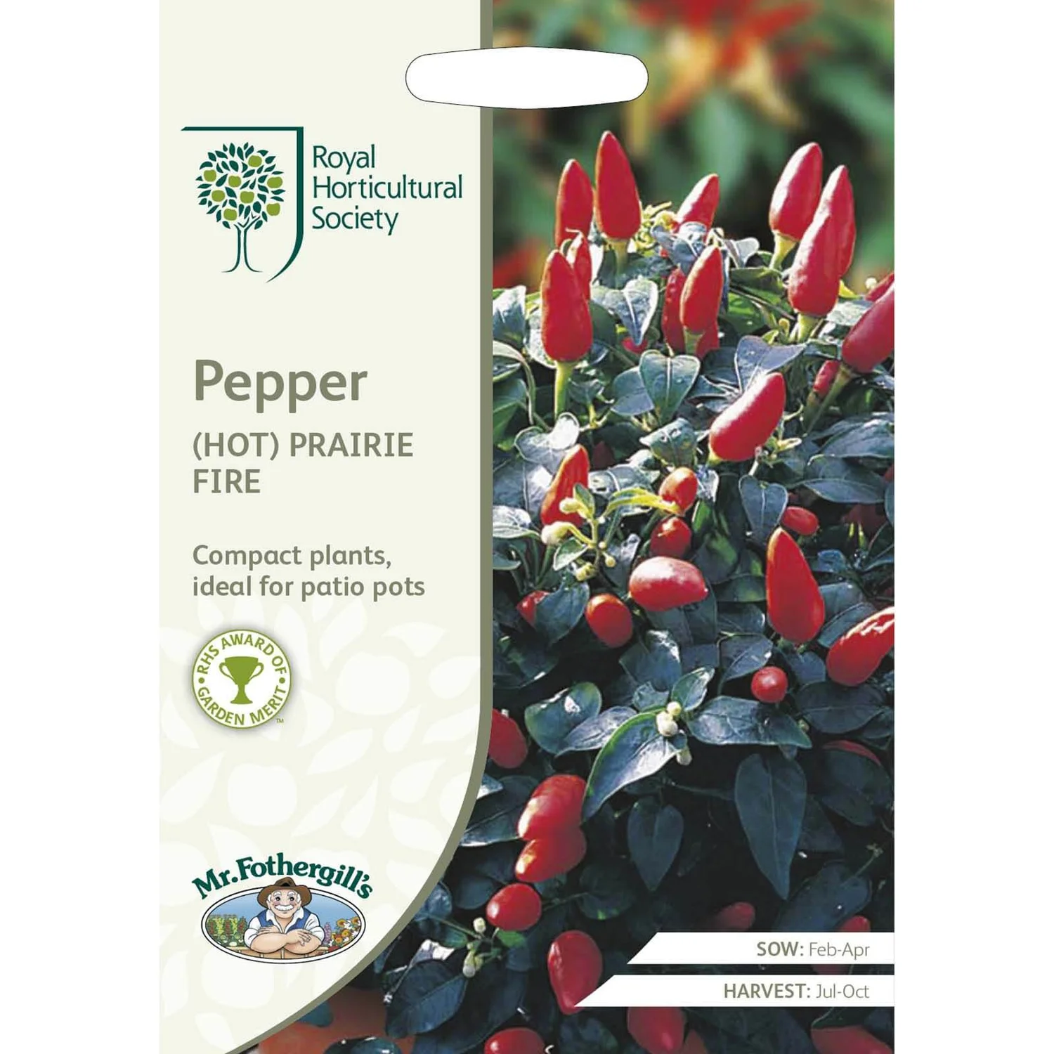 RHS Pepper (Hot) Prairie Fire Seeds 1 RHS Pepper (Hot) Prairie Fire Seeds