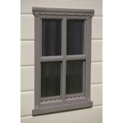 Keter Factor 8 X 8ft Outdoor Garden Apex Storage Shed - Beige/Brown -Garden Tool Store 12817716 2684864829043930