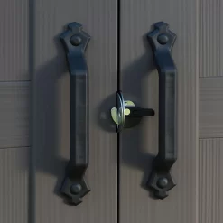 Keter Factor 8 X 11ft Outdoor Garden Apex Storage Shed - Beige/Brown -Garden Tool Store 12817718 3454895623513530