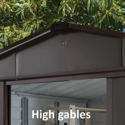 Yardmaster 10x6ft Woodgrain Shed & Floor Frame 11 Yardmaster 10x6ft Woodgrain Shed & Floor Frame -Garden Tool Store 12817726 2085040006056391