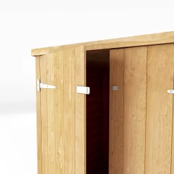 Mercia 6 X 3ft Overlap Pent Bike Shed -Garden Tool Store 12819936 6724989186254418