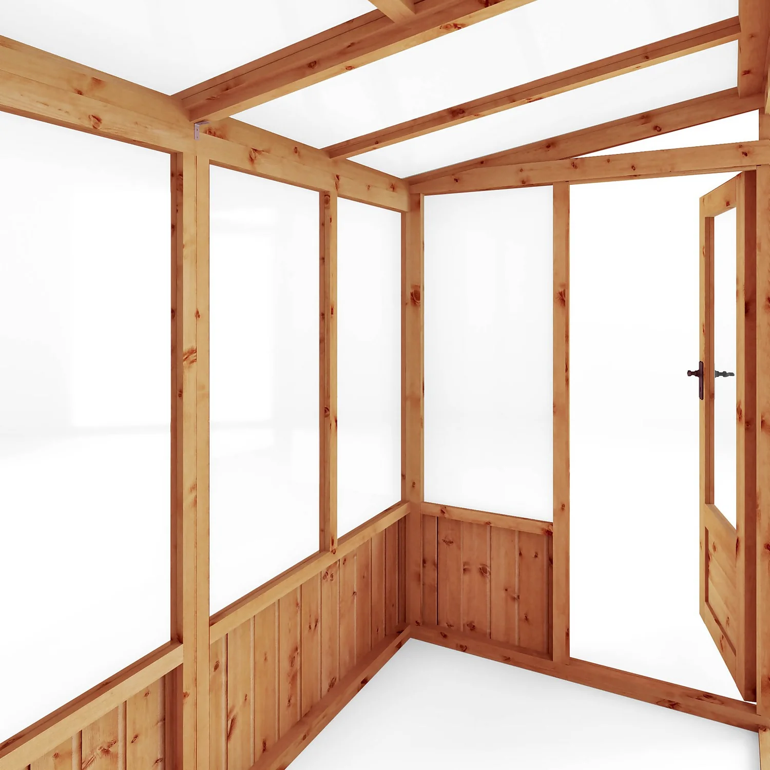 Mercia 8 X 4ft Lean To Greenhouse 5 Mercia 8 X 4ft Lean To Greenhouse - Image 5