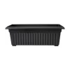 Corinth Black Patio Trough - 30cm