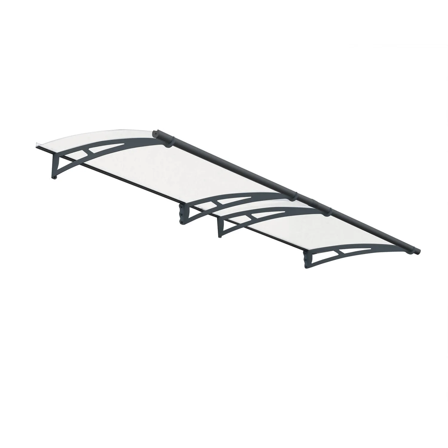 Palram - Canopia Canopy Aquila 3000 Grey Clear 2 Palram - Canopia Canopy Aquila 3000 Grey Clear - Image 2
