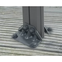 Palram - Canopia Milano 3000 Garden Gazebo Grey Bronze -Garden Tool Store 12821927 1744833174025515