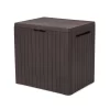 Keter City Outdoor Garden Storage Box 113L - Brown