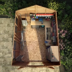 Mercia 10 X 8ft Overlap Apex Shed - Incl. Installation -Garden Tool Store 12822310 4175033313798855