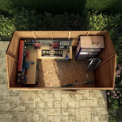 Mercia 10 X 6ft Overlap Reverse Apex Shed 17 Mercia 10 X 6ft Overlap Reverse Apex Shed -Garden Tool Store 12822433 1484980392709084