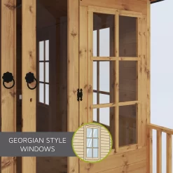 Mercia 8x8ft Traditional Summerhouse -Garden Tool Store 12822444 1845040028788294