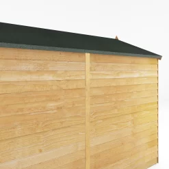 Mercia 8 X 6ft Overlap Apex Windowless Shed - Installation Included -Garden Tool Store 12822593 6445033255810928