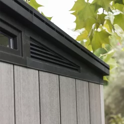 Keter Artisan 9 X 7ft Outdoor Garden Storage Pent Shed - Grey 13 Keter Artisan 9 X 7ft Outdoor Garden Storage Pent Shed - Grey -Garden Tool Store 12823643 5715036177459739