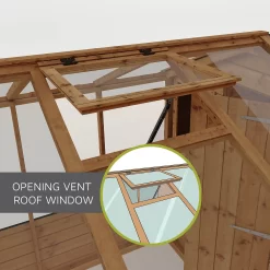 Mercia 8 X 6ft Traditional Apex Greenhouse Combi - Installation Included 17 Mercia 8 X 6ft Traditional Apex Greenhouse Combi - Installation Included -Garden Tool Store 12825708 4084976511264504