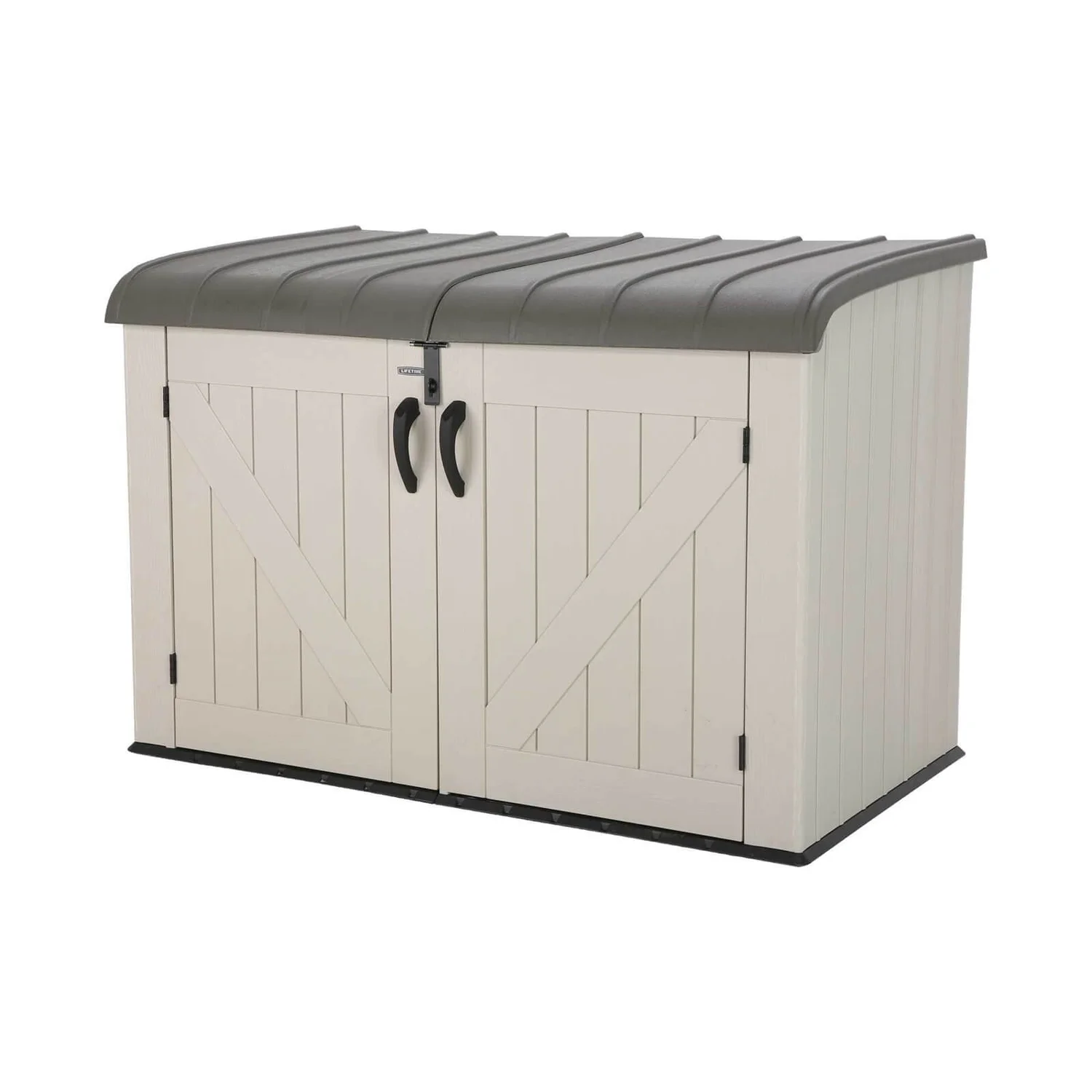 Lifetime Horizontal Storage Shed XL 6x3.5ft - 2123L 1 Lifetime Horizontal Storage Shed XL 6x3.5ft - 2123L