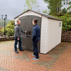 Lifetime 7 X 12ft Outdoor Storage Shed 11 Lifetime 7 X 12ft Outdoor Storage Shed -Garden Tool Store 12826345 2105012584202436