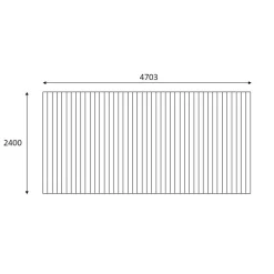 None Swift Deck Complete Decking Kit - 2.4 X 4.7m -Garden Tool Store 12826411 1444833221262795