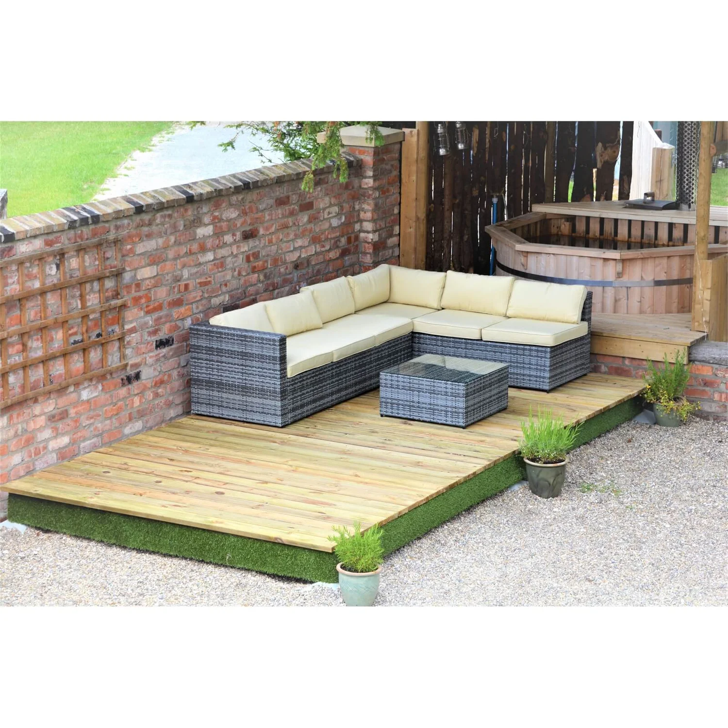None Swift Deck Complete Decking Kit - 2.4 X 7.0m 1 None Swift Deck Complete Decking Kit - 2.4 X 7.0m