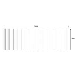 None Swift Deck Complete Decking Kit - 2.4 X 7.0m 10 None Swift Deck Complete Decking Kit - 2.4 X 7.0m -Garden Tool Store 12826415 1174833223815444