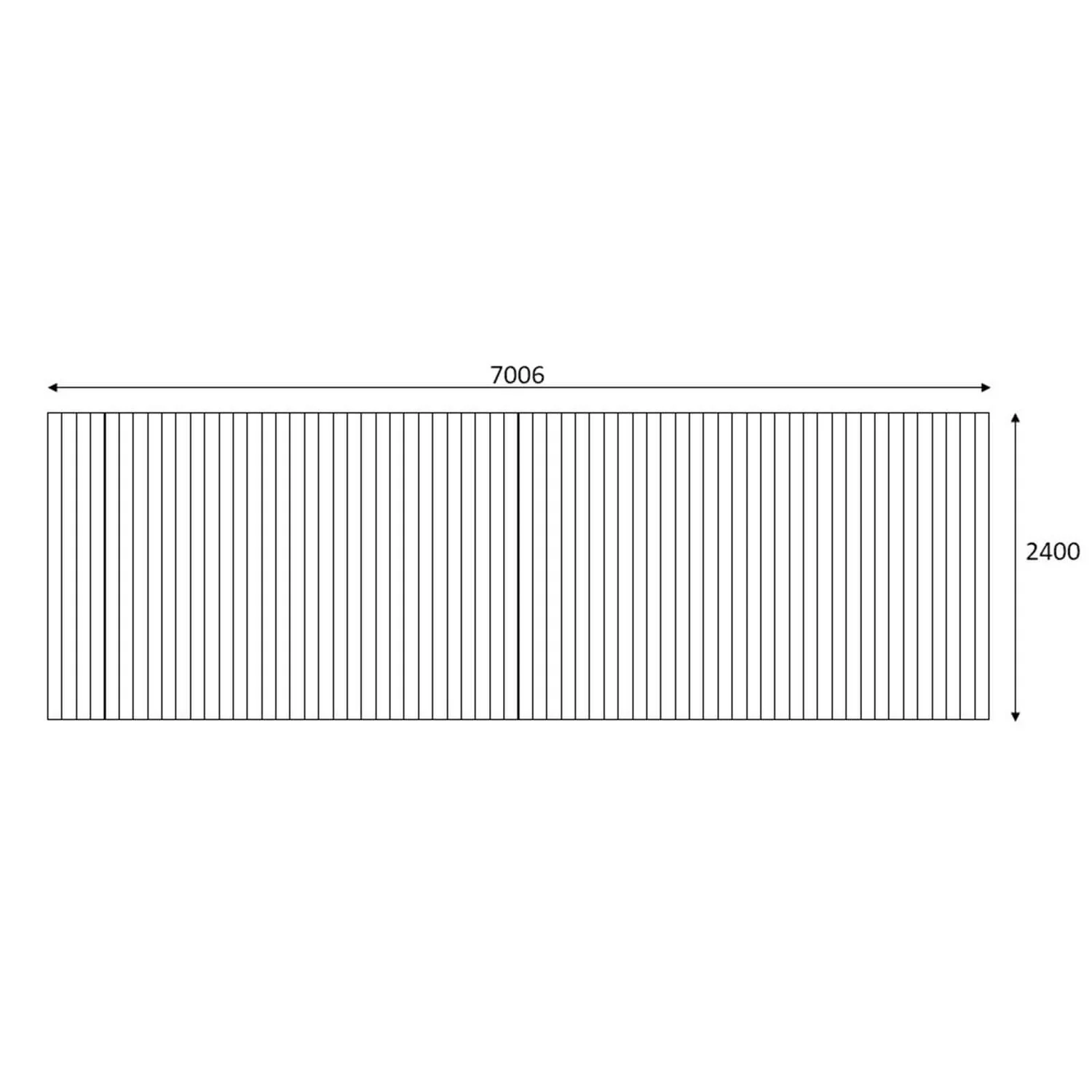 None Swift Deck Complete Decking Kit - 2.4 X 7.0m 5 None Swift Deck Complete Decking Kit - 2.4 X 7.0m - Image 5