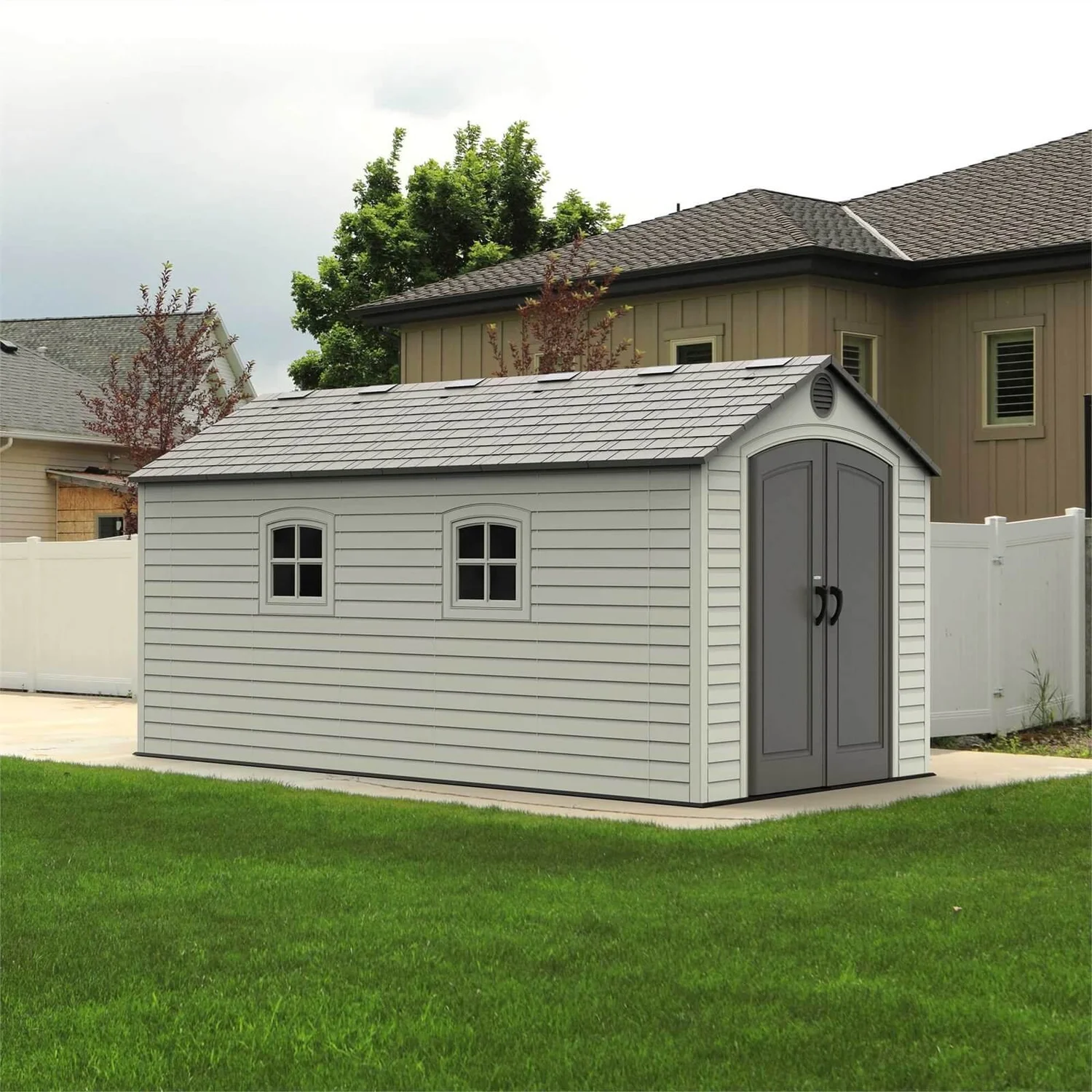 Lifetime 8 X 15ft Outdoor Storage Shed 2 Lifetime 8 X 15ft Outdoor Storage Shed - Image 2