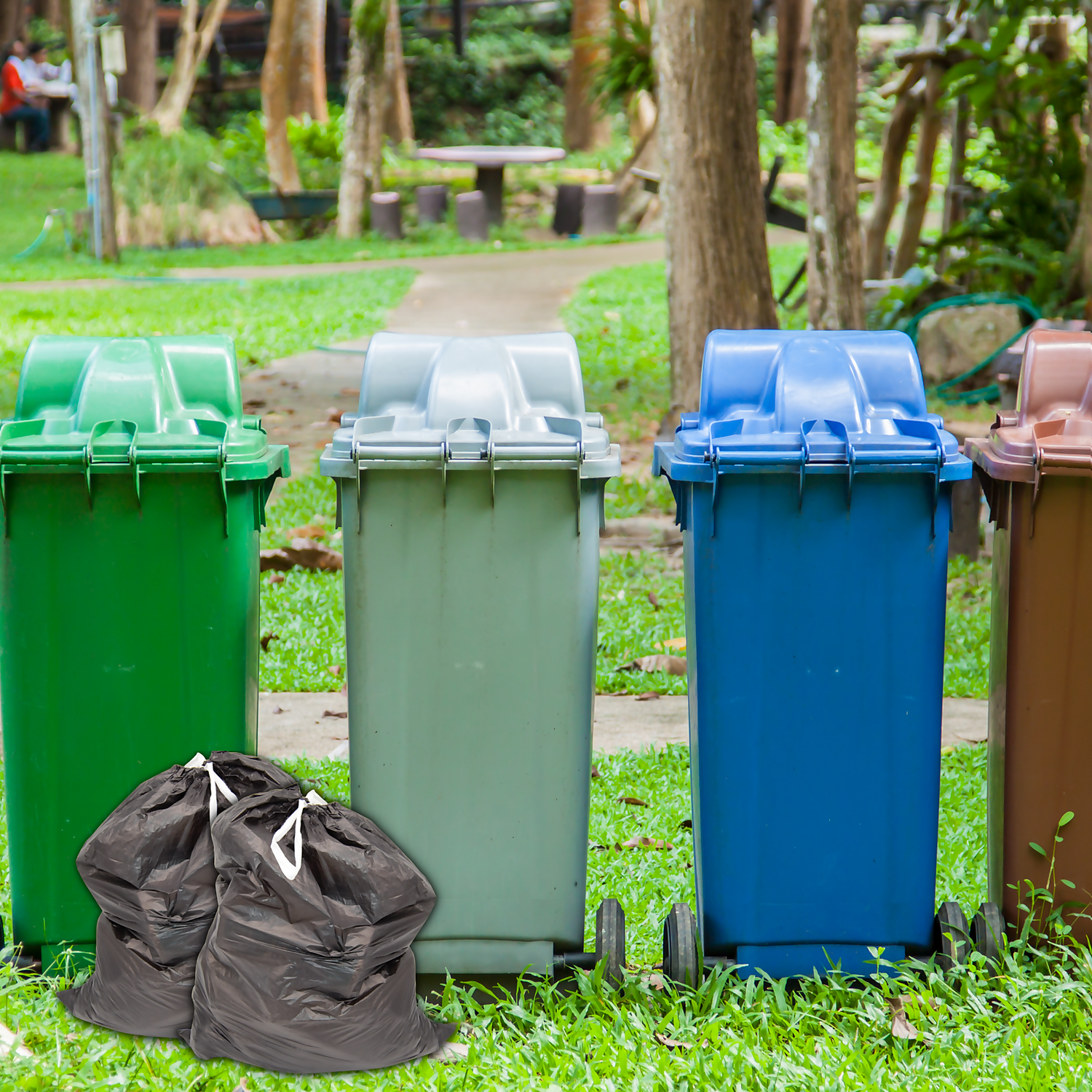 None Drawstring Refuse Sacks - 20 Pack 5 None Drawstring Refuse Sacks - 20 Pack - Image 5