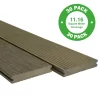 Heritage Composite Decking 30 Pack Oak - 11.16 M2
