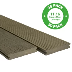 Heritage Composite Decking 30 Pack Oak - 11.16 M2
