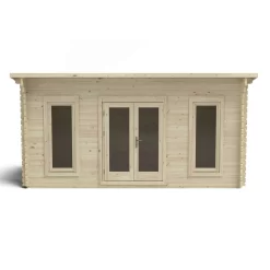 Forest Elmley 5.0m X 3.0m Log Cabin Double Glazed 34kg Polyester Felt, Plus Underlay 9 Forest Elmley 5.0m X 3.0m Log Cabin Double Glazed 34kg Polyester Felt, Plus Underlay -Garden Tool Store 12832787 1224833196497162