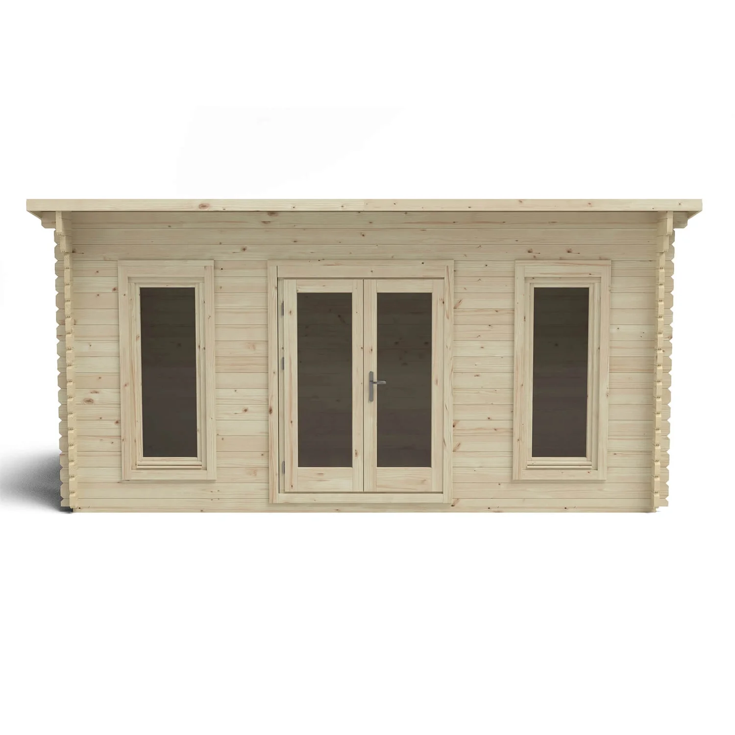 Forest Elmley 5.0m X 3.0m Log Cabin Double Glazed 34kg Polyester Felt, Plus Underlay 4 Forest Elmley 5.0m X 3.0m Log Cabin Double Glazed 34kg Polyester Felt, Plus Underlay - Image 4