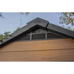 Keter Newton 7.5 X 11ft Outdoor Plastic Garden Storage Shed - Brown 13 Keter Newton 7.5 X 11ft Outdoor Plastic Garden Storage Shed - Brown -Garden Tool Store 12833045 1264832986567164